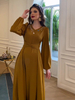 Muslimah Women Modest Lady Skirt Dubai Maxi Dresses Islamic Dubai Women's Abaya