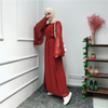 2022 Women Dubai Ladies Manufacture Modest Designer Muslim Plus Size Maxi Dresses Islamic Abaya