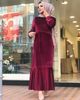 Trendy Modest Dubai Gowns New Muslim Maxi Dresses Casual Ladies Designer Islamic Abaya