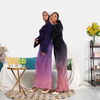 Malaysia Modest New Muslim Arabic Ladies Plus Size Maxi Dresses Designer Islamic Abaya