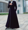 2022 Winter Coat Women Dubai Ladies Manufacture Modest Designer Muslim Maxi Dresses Islamic Abaya