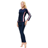  Fabric Muslim Sportswear Modest Islamic Clothing Women Sportswear Swimwear 2021 Fashion Swimwear Swimsuit Burkini