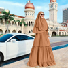 Malaysia Chic Modest New Muslim Arabic Ladies Plus Size Maxi Dresses Designer Islamic Abaya