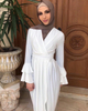 Arabic Amazon Wholesale Casual Modest New Muslim Ladies Plus Size Maxi Dresses Designer Islamic Abaya