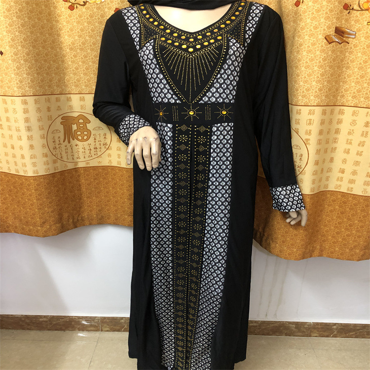  Jilbab Burka Islamic Clothing Caftan Dubai Turkish Kaftan Muslim 2022 Thobe Jalabiya Prayer Women Maxi Dress Abaya