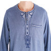 Linen Pakistan Men's Robe Wholesale Arabic Stand Collar Muslim Islamic Thobe