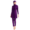 Muslim Three-piece Swimsuit Conservative Swimsuit Headscarf Cloak Beach Casual Clothing Printed Plus Size Swimsuit