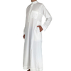 Polyester Muslim Men's Robe Arab Middle East Men's Qatar Stand Collar Thobe