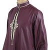 Middle East Qatar Stand Collar Wholesale Islamic Arabic Men's Robe Muslim Thobe