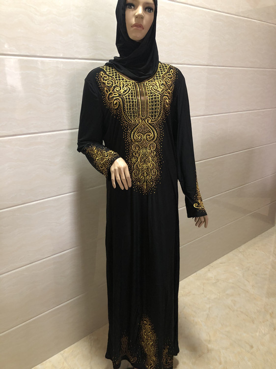  Islamic Clothing Turkish Jilbab Jalabiya Caftan Burka Muslim Dubai Thobe Kaftan 2022 Prayer Women Maxi Dress Abaya