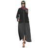 Cross-border Source of New Products Southeast Asian Muslim Dress Plus Size Striped Ladies Hot Selling Dress