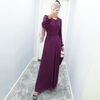 Foreign Trade Spring And Summer New Style Dress Lace Chiffon Muslim Women's Clothing Export Abaya Dress