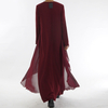 Arabic Plus Size Modest Fashion Loose Casual Kimono Islamic Robe Muslim Maxi Dresses Abaya