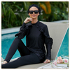 Islamic Modest Swimming Short-sleeved Swimsuit Beach Swimsuit Muslim Swimwear Burkini