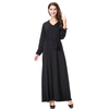  Embroidery Fabric Muslim Dress Dresses Kaftan Islamic Clothing Collection Baju Fashion Shop Borka Modest Muslimah Women Kurta Abaya