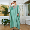 Casual Party Maxi Dresses New Dubai Modest Muslim Women Casual Islamic Clothing Abaya