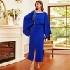 Autumn Long Sleeves Dubai Casual Maxi Dresses Modest Women Islamic Clothing Abaya