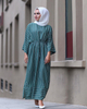 Elegant Fancy Modest Fashion Luxury Arabic Islam Maxi Dresses Muslim Abaya