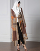 Muslim Arab Fashion Robe Hui Long Coat Loose Large Size Paris Bead Retro Long Sleeve