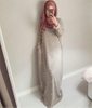 Arabic Muslim Dubai Ladies Pray Dresses for Eid Maxi Dresses Islamic Abaya