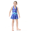  2021 Islamic Clothing Full Cover Girl Swimwear Modest Sportswear Kids 3 Pieces Fabric Muslim Fashion Swimwear Swimsuit Burkini