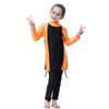  Modest 3 Pieces Fabric Swimwear Muslim Full Cover Girl Sportswear Kids Islamic Clothing Fashion 2021 Swimwear Swimsuit Burkini