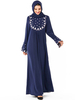 Musulmane Islamic Clothing Kaftan Women Muslim Dresses Turkish Fashion Dubai Modest Cotton Hijabi Vetements Borka Femme Fabric Burqa Burka Turkish Maxi Dress Abaya