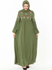 Vetements Women Cotton Turkish Borka Femme Islamic Clothing Hijabi Burqa Muslim Dresses Fabric Fashion Kaftan Modest Turkish Musulmane Burka Dubai Maxi Dress Abaya