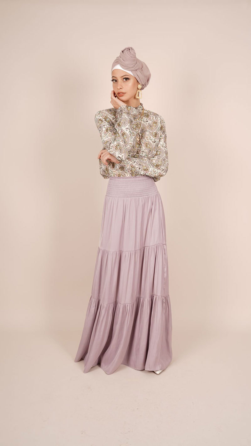 Dubai Wholesale Fashion Muslim Middle East Lady Modest New Design Dress Skirt