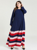 Women Dubai Muslim Dresses Musulmane Modest Burka Fabric Hijabi Cotton Burqa Turkish Vetements Islamic Clothing Kaftan Fashion Borka Turkish Femme Maxi Dress Abaya