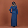 2022 Muslim Muslim Denim Dress Europe, America, Cross-border Women's Clothing Middle East