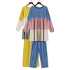  Printing Top Maxi Suit Burka Pants Thobe 2pieces Islamic Clothing Women 2022 Kurti Two Piece Prayer Dubai Modest Muslim Blouse Set