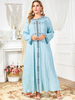  Dubai 2022 Plus Size Prayer Modern Arabic Modest Women Jalabiya Kaftan Muslim Burqa Islamic Clothing Jilbab Thobe Burka Maxi Dress Abaya