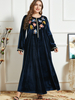  Arabic Muslim Cotton Jalabiya Women Plus Size Burka Thobe Burqa Jilbab Modern Fashion Kaftan Modest Dubai 2022 Printing Islamic Clothing Maxi Dress Abaya