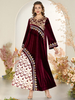  Kaftan Dubai Modest Arabic Lady Thobe Plus Size 2022 Burqa Muslim Women Islamic Clothing Fashion Modern Burka Jalabiya Jilbab Maxi Dress Abaya