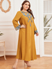  Women Modern Arabic Burka Jalabiya Islamic Clothing Jilbab 2022 Thobe Prayer Kaftan Dubai Modest Muslim Plus Size Burqa Maxi Dress Abaya