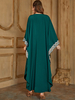  Lady Arabic Kaftan Modern Dubai Burqa Plus Size Modest Thobe 2022 Jilbab Burka Jalabiya Women Muslim Islamic Clothing Maxi Dress Abaya