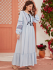  Plus Size Jalabiya Arabic Dubai Islamic Clothing Thobe Women Burqa Prayer Jilbab Burka Kaftan Modest 2022 Modern Muslim Maxi Dress Abaya