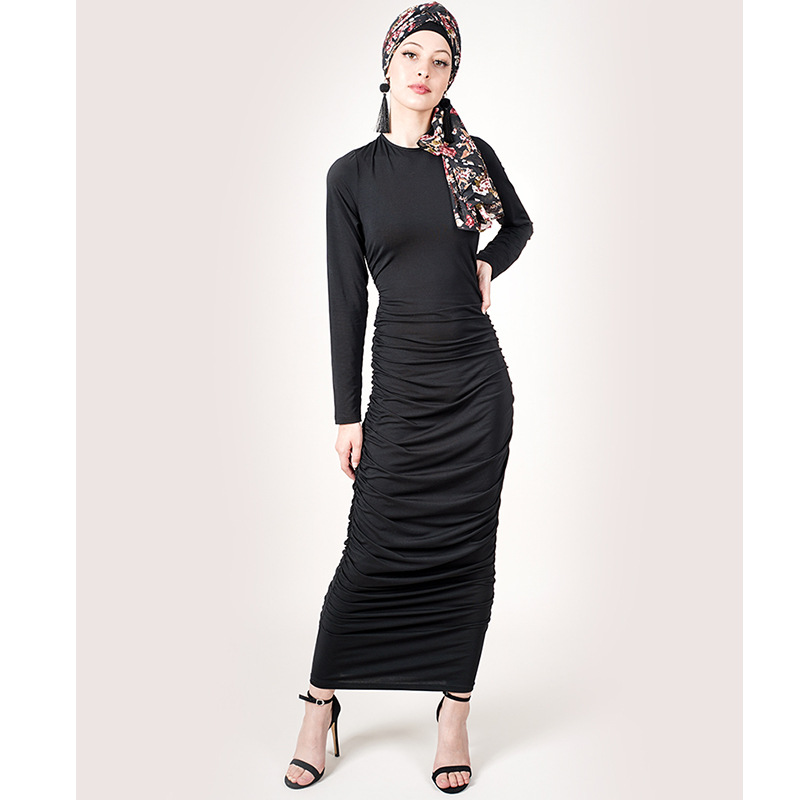 Muslim Islamic Salwar Kameez Women Casual New Design Traditional Robe Abaya