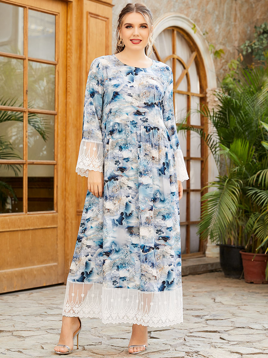  Burka Kaftan 2022 Modern Dubai Plus Size Muslim Burqa Lady Jalabiya Women Thobe Arabic Islamic Clothing Modest Jilbab Maxi Dress Abaya