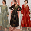  kaftan modern printing thobe fashion modest arabic burqa plus size cotton burka islamic clothing jalabiya jilbab dubai women 2022 muslim maxi dress abaya