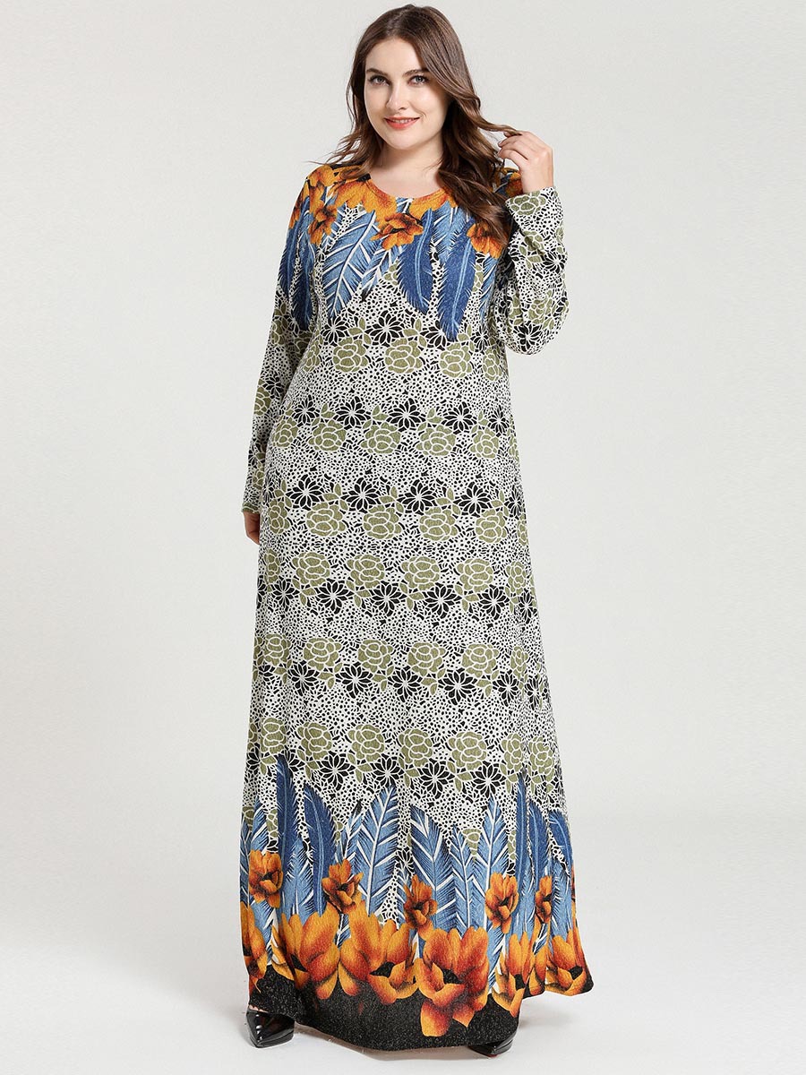  Arabic Muslim Islamic Clothing Modest Burka Dubai Lady Burqa Thobe Jalabiya Plus Size 2022 Women Modern Jilbab Kaftan Maxi Dress Abaya