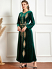  Jilbab Plus Size Jalabiya Modern Arabic Thobe Burka Fashion Islamic Clothing Kaftan Burqa Printing Modest Muslim Cotton 2022 Women Dubai Maxi Dress Abaya