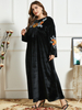  Arabic Printing Islamic Clothing Thobe Dubai Women Fashion Cotton Burka Plus Size Muslim Jilbab Jalabiya Modern 2022 Burqa Kaftan Modest Maxi Dress Abaya