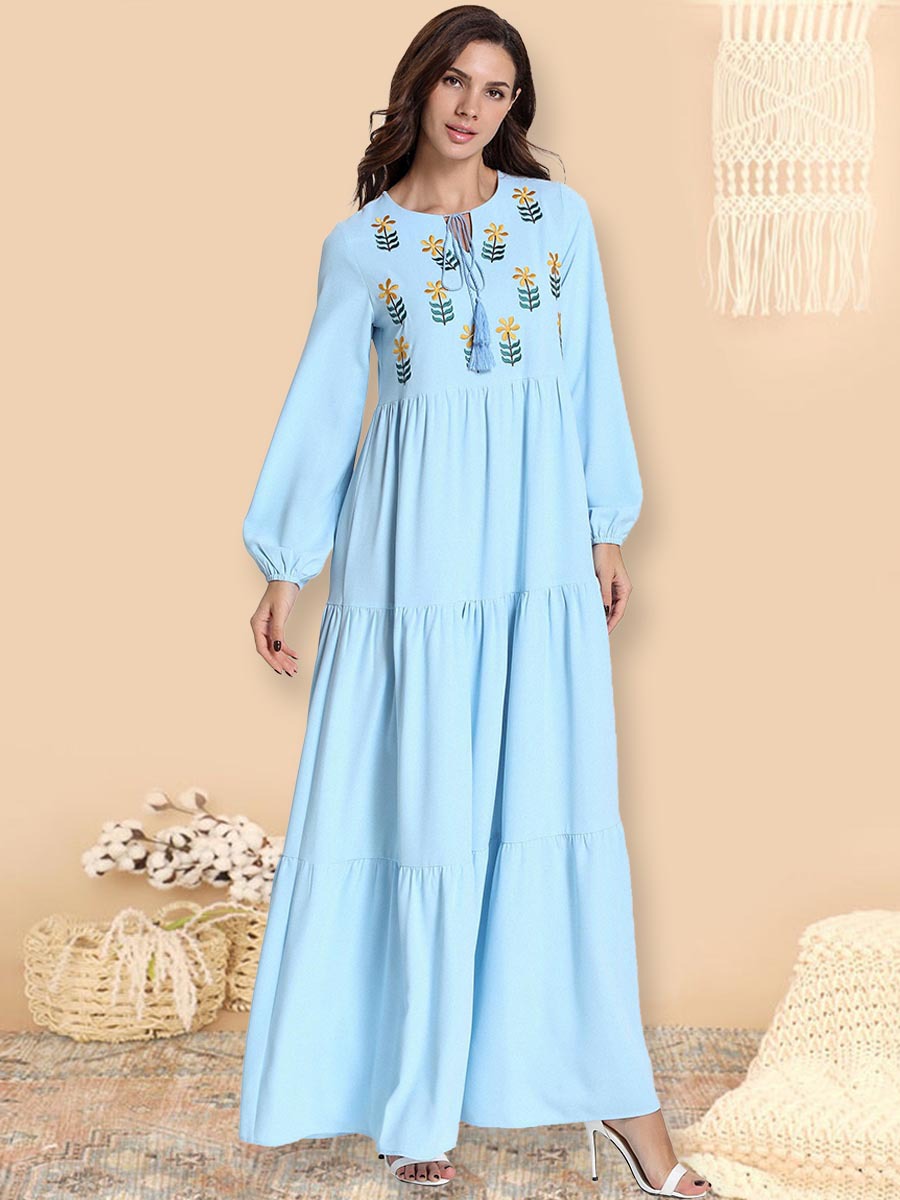 Musulmane Modest Vetements Turkish Muslim Dresses Women Burqa Islamic Clothing Borka Dubai Kaftan Hijabi Burka Femme Kaftan Turkish Maxi Dress Abaya