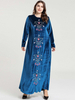  Islamic Clothing Prayer Clothes Vêtements Women Turkish Modest Dubai Kebaya Maleisie Robe Femme Musulman Vetement Femme Embroidery Borka Maxi Dress Abaya