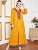  Islamic Clothing Turkish Dubai Borka Embroidery Kebaya Maleisie Women Vetement Femme Robe Femme Musulman Prayer Clothes Vêtements Modest Maxi Dress Abaya