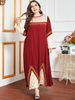  Vetement Femme Islamic Clothing Dubai Turkish Prayer Clothes Modest Kebaya Maleisie Borka Women Vêtements Robe Femme Musulman Embroidery Maxi Dress Abaya