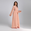 2021 Middle East New AliExpress Fashion And Elegant Arabian Beaded Waist Two-piece Set
