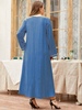  Muslim Femme Hijabi 2022 Arabic Kaftan Turkish Plus Size Vetements Burqa Modest Fashion Burka Women Modern Dubai Musulmane Islamic Clothing Maxi Dress Abaya